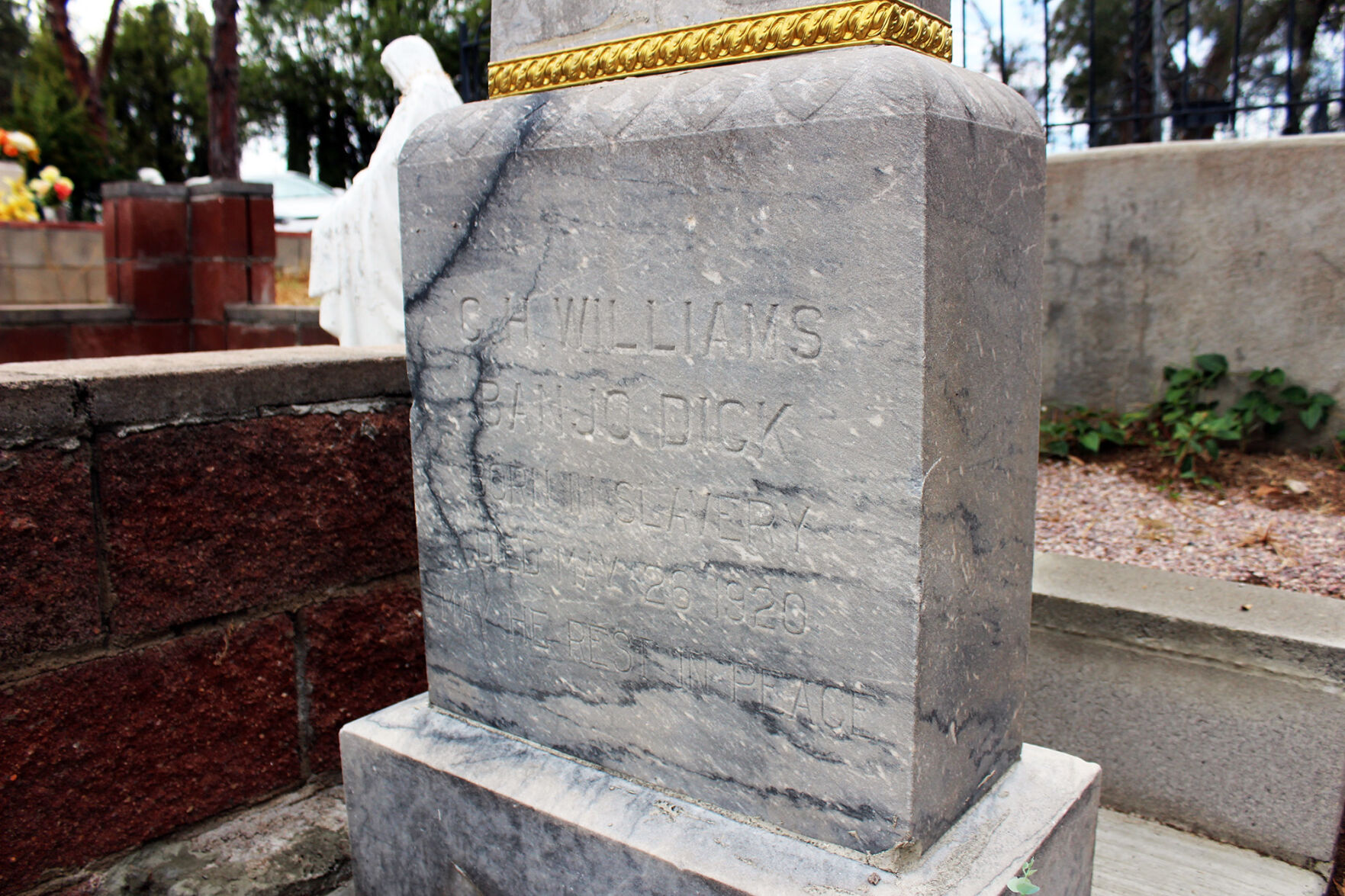 Charlie "Banjo Dick" Williams grave